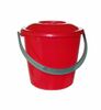 Ведро 7 л с крышкой  пластик  Соло Martika