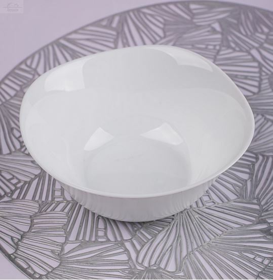 Салатник 750 мл 16,2 см квадратый WHITE-SQUARE PARSOPAL опаловое стекло белый Салатник 750 мл 16,2 см квадратый WHITE-SQUARE PARSOPAL опаловое стекло белый