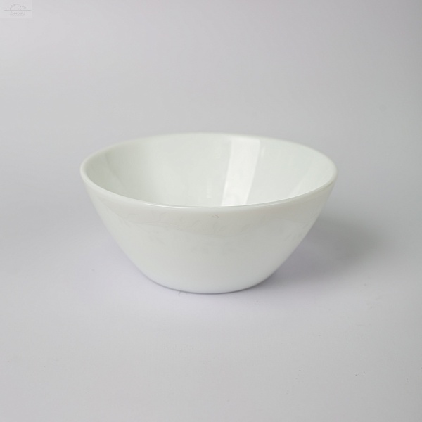 Салатник 270 мл 12 см стекло белый PARSOPAL 115707 Салатник 270 мл 12 см стекло белый PARSOPAL 115707