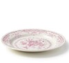 Тарелка мелкая 26 см каменная керамика белыйрозовый Rose Bitossi