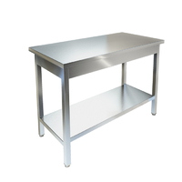 Стол производственный без борта СРТ-О 600/600/870 б/б ТНН решетка оцинк АСС  оцинк сталь