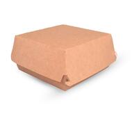 Коробка для гамбургера ECO 123/132х123/142х70 мм  крафт