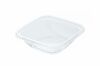 Контейнер квадратный 250мл 124х124 мм H38,4 мм PET прозрачный