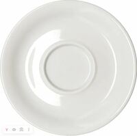 Блюдце 11,5 см    KunstWerk   фарфор белый