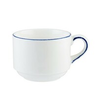 Чашка кофейная 80 мл Ретро синий край Bonna (блюдце 70699, 70917)  70698