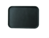 Поднос прорезиненный прямоугольный 45,5х35,5 см черный ProHotel