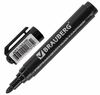 Маркер перманентный BRAUBERG "Classic", ЧЕРНЫЙ, (АНАЛОГ арт.150465)