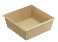 Контейнер ECO 1250 мл 165/165х65 мм картон, крафт 