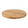 Блюдо круглое D28 H2,2 см см вращающееся бамбук