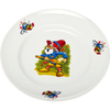 Тарелка мелкая 20 см   Лесовичок Добрушский фарфоровый завод фарфор белый с рисунком