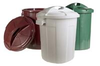 Бак 35 л с крышкой пластик   Пластхозторг