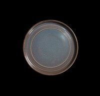 Тарелка мелкая 27 см с бортами  Corone Terra, сине-коричневый KL