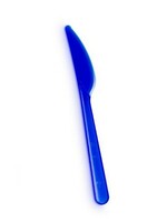 Нож пластиковый столовый 180 мм   SuperParty синий PS Хухтамаки