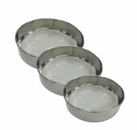 Сито набор 3 шт 17 см, 19 см, 20см нерж.сталь