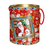 Туба для подарка d12xH16,5 см Почта Деда Мороза 0,7 кг