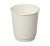 Стакан бумажный 250 мл D80 мм двухслойный Белый 