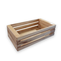 Ящик для сервировки деревянный 25х14 см H7 см бук