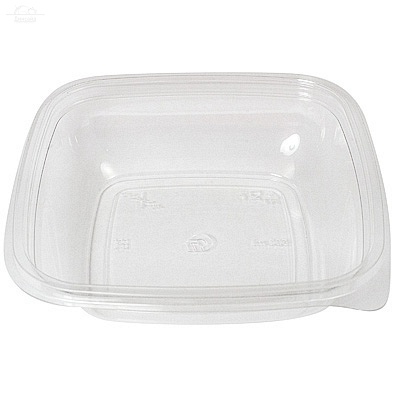 Контейнер квадратный 500мл 160х160 мм H45 мм РЕТ прозрачный Контейнер квадратный 500мл 160х160 мм H45 мм РЕТ прозрачный