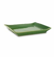 Тарелка прямоугольная 21х16,5 см KYOTO Green