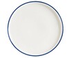 Тарелка мелкая 22 см Линеа Синий, форма Хюгге Bonna фарфор