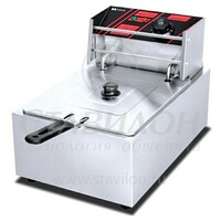 Фритюрница настольная HKN-FR6L HURAKAN 1   6  настольная