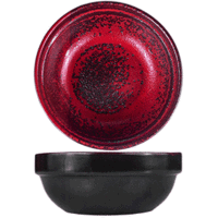Салатник 600 мл D15,5 см Млечный путь Красный  Борисовская керамика
