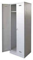 Шкаф для одежды ITERMA ШО-2-600/500/1860 нерж. сталь