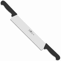 Нож для сыра с двумя ручками 36 см черный Practica Icel 30184