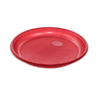 Тарелка пластиковая D205 мм столовая   красный PS