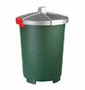 Бак 45 л с крышкой пластик зеленый Бинго Бытпласт с12276