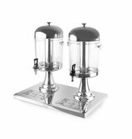 Диспенсер для сока две емкости по 8 л. h=56 см. MGSteel