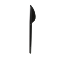 Нож пластиковый столовый 165 мм  черный PS