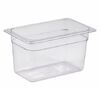 Гастроемкость поликарбонат GN 1/4 265х162х150 мм прозрачный кт566   04011355  91001018