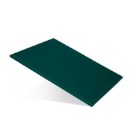 Доска разделочная 400х300х12 мм  пластик зеленый  KL