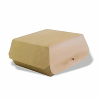Коробка для гамбургера ECO 120/140х120/140х70 мм  крафт
