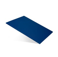 Доска разделочная 350х260х8 мм  пластик синий KL