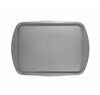 Поднос столовый 49х36 см серый особо прочный  KL