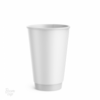 Стакан бумажный 350 мл D90 мм  двухслойный Белый 