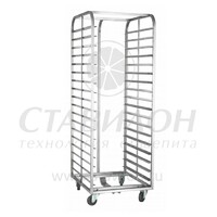 Тележка-шпилька для противней ТШГ-18-8-6 Абат 600х800 мм   18 ур  090 мм между ур