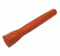 Мадлер пластиковый 21 см оранжевый поверхность Решетка MG