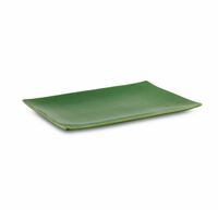 Тарелка прямоугольная 16х25,5 см KYOTO Green