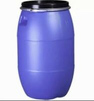 Бочка 100 л круглая с герметичной крышкой OPEN-TOP d=42 см, с кольцом, высота 67 см