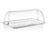 Крышка 53х32,5 см H17 см GN1/1 поликарбонат, прорачный  Roll-Top GASTROPLAST 