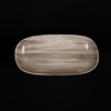 Блюдо овальное 25,5х12,5 мм  Corone Natura серо-коричневый KL