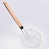 Сито-шумовка 30 см, длина 41/65,5 см,  нерж.сталь  с деревянной ручкой Маяр