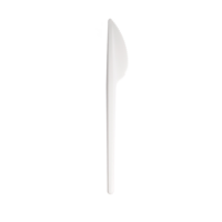Нож пластиковый столовый 155 мм   белый PS ИнПл