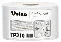 Бумага туалетная 2 слоя с центральной вытяжкой 1000 листов Система Т8 белый Veiro Professional