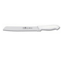 Нож для хлеба 25,5 см белый волнист.  HoReCa  Icel 35581
