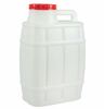 Бочка-канистра 20 л  пластик белый  Альтернатива