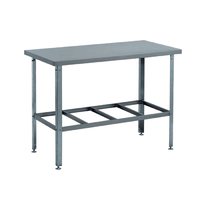 Стол производственный без борта СРТ-Н 1200/800 О ТНН решетка нерж АСС  нерж сталь